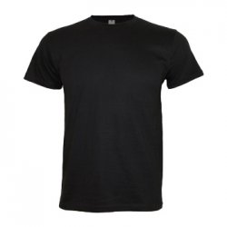 T-Shirt Adulto Algodão 155g Preto Tamanho S 6307390