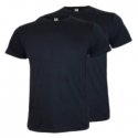 T-Shirt Adulto Algodão 155g Azul Navy Tamanho S Pack 2un 6307405