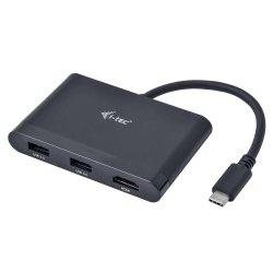 Adaptador i-tec USB-C - 1x HDMI, 2x USB 3.0 1x USB-C até 60W - s/Carregador C31DTPDHDMI