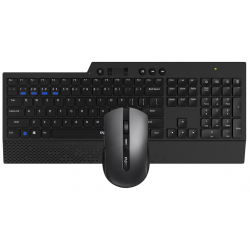 Kit Teclado + Rato RAPOO 8200T Multi-mode Wireless Desktop Combo Set Black 00192494