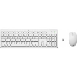 Teclado HP 230 Wireless com rato Combo (branco) PORT 3L1F0AA