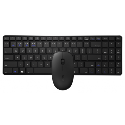 Combo/Kit RAPOO teclado e Rato 9300M BT/Wireless Ultra-slim, Black, Nano USB - 192748 00192748