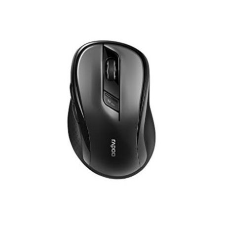 \Rato RAPOO Wireless \\\"M500\\\\\"" BT/Wireless, Black, 1600 Dpi\\'s, 7 botões, Nano USB, - 184535\"" 00184535"""