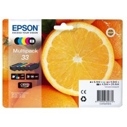 Tinteiro EPSON 33 Multipack 5 Cores - Expression Home XP-530/630/635/830/900/7100 C13T33374011