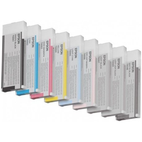 Tinteiro EPSON T6065 Ciano Claro 220ml - Stylus Pro 4800/4880 C13T606500