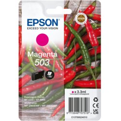 Tinteiro EPSON 503 magenta + Alarme RF - WF-296x, XP-520x C13T09Q34020