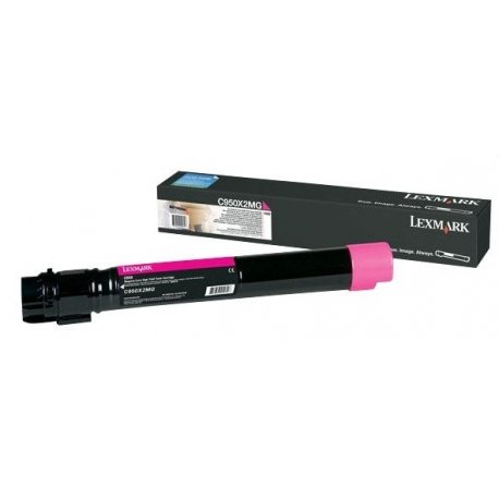 Toner LEXMARK C950X2MG Magenta 22K a 5% - C950 C950X2MG