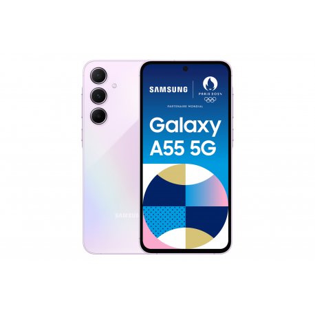 Smartphone Samsung Galaxy A55 5G 128GB Lavanda SM-A556BLVAEUB