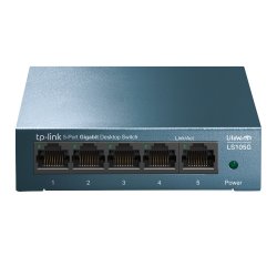 Switch TP-LINK LiteWave 5-Port Gigabit Desktop Switch, Steel Case LS105G