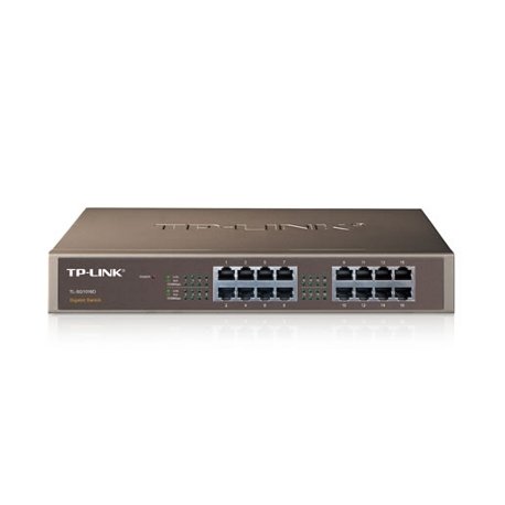 Switch de Rack 19 TP-Link 16portas Gigabit - TL-SG1016D TL-SG1016D