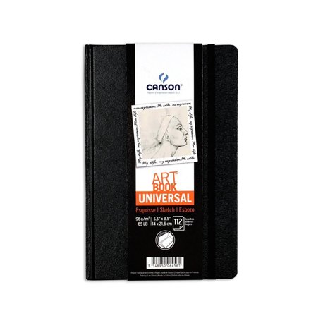 Caderno Canson Artbook Universal Fino A4 96g 112Fls 1080006457