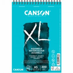 Bloco Espiralado Canson XL Aquarelle A5 300g 20Fls 108082843