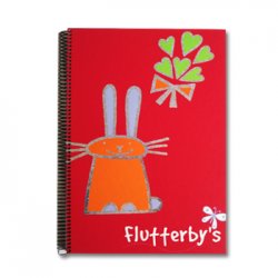 Caderno Espiral A4 Quadriculado Flutterbys 1un 170Z15419