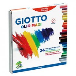 Lápis Pastel a Óleo Giotto Olio 24un 160293100