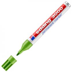 Marcador Permanente Grosso Edding 3000 1,5-3mm Verde Cl. 1un 1301230