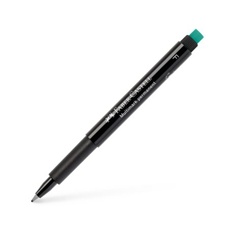 Marcador Permanente Fino Faber-Castell 0,7mm Preto 1un 1311102