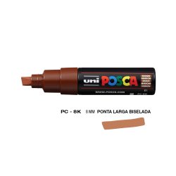 Marcador Uniball Posca PC-8K 8mm Castanho (21) 1un 1293200/UN