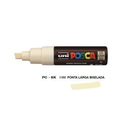 Marcador Uniball Posca PC-8K 8mm Marfim (46) 1un 1293201/UN