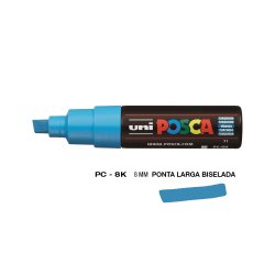 Marcador Uniball Posca PC-8K 8mm Turquesa (71) 1un 1293204/UN