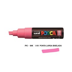 Marcador Uniball Posca PC-8K 8mm Rosa (13) 1un 1293207/UN