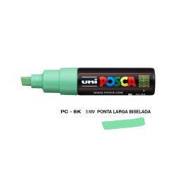 Marcador Uniball Posca PC-8K 8mm Verde Claro (5) 1un 1293214/UN