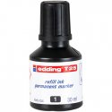 Recarga Marcadores Permanentes Edding T-25 30ml Preto 1320255