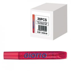 Cola Glitter Glue Vermelho 20x10,5ml 107543900