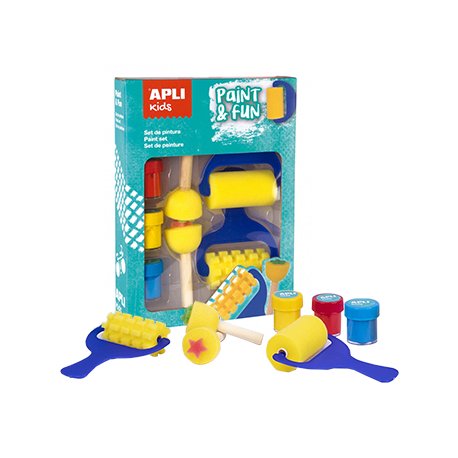 Conjunto Pinturas Apli Kids Paint & Fun APL15135