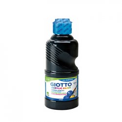 Guache Líquido Acrílico 250ml Giotto Preto 160534024