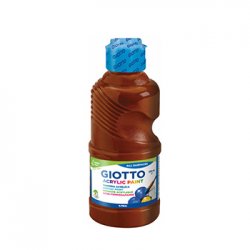 Guache Líquido Acrílico 250ml Giotto Castanho 160534028