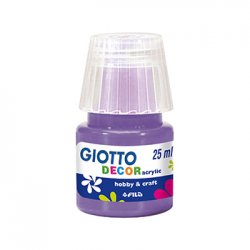 Guache Decor Acrílico 25ml Giotto Violeta 160538119