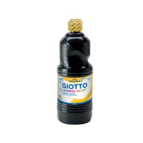 Guache Líquido 1L Giotto Escolar Preto 160535524