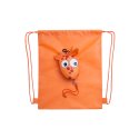 Saco Mochila Dobrável Kissa Laranja 6701829