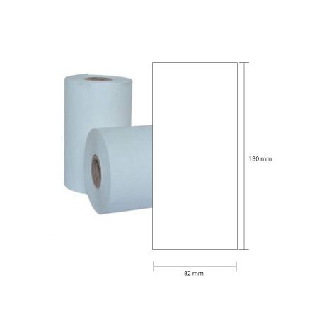 Rolo Papel Térmico 082x180x25mm 1un 1211018