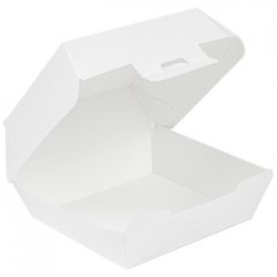 Caixa Hamburguer THEPACK 6,2x12,5x13cm Branco 50un 6621230