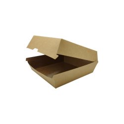 Caixa Hamburguer Kraft 600ml 14x14x7cm 50un 6621407