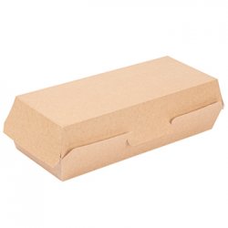 Caixa Panini THEPACK 7x12,2x26,5cm Natural 50un 6621132