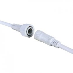 Conector DC com cabo Macho/Fêmea para Fitas LED RGB IP68 VELLCON11