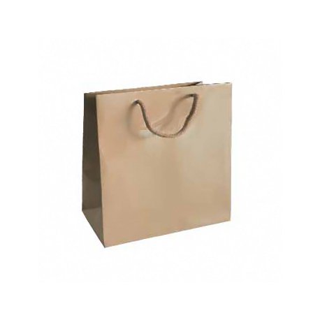 Saco Papel Kraft 180g c/Asas Cordão 35x12x36cm 1un 6701676