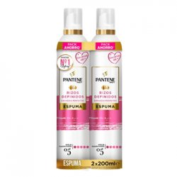 Espuma Cabelo Pantene Caracóis Definidos Pack 2x200ml 6831395