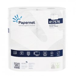 Papel Higiénico Doméstico 50mts 2Fls PAPERNET 6 Rolos 6501073