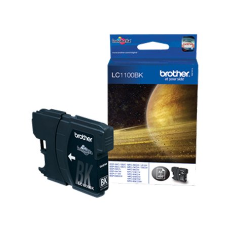 Tinteiro Brother LC1100BK Preto 9,5ml 450 Pág. BROLC1100BK