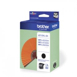 Tinteiro Brother LC129XLBKBP Preto 50ml 2400 Pág. BROLC129XLBK