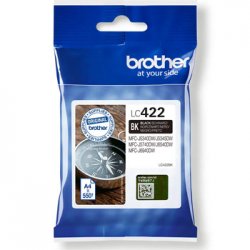 Tinteiro Brother LC422BK Preto 550 Pág. BROLC422BK