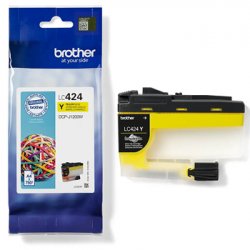 Tinteiro Brother LC424Y Amarelo 750 Pág. BROLC424Y