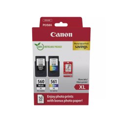 Pack Tinteiros Canon 560XL/561XL Preto/Color 3712C008 CAN3712C008