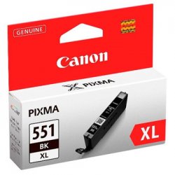 Tinteiro Canon 551XL Preto Foto 6443B001 11ml CANCLI551BKXL