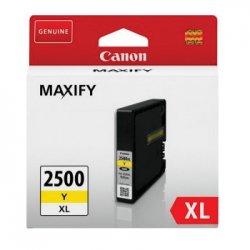 Tinteiro Canon 2500XL Amarelo 9267B001 19,3ml 1700 Pág. CANPGI2500XLY