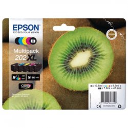 Pack Tinteiros Epson 202XL 5 Cores C13T02G74010 EPSC13T02G74010