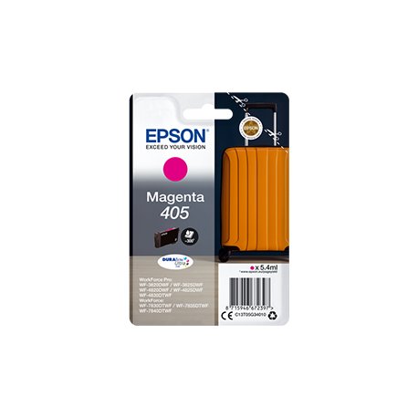 Tinteiro Epson 405 Magenta C13T05G34010 5.4ml 300 Pág. EPSC13T05G34010